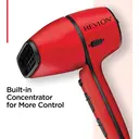 Revlon Airflow Control Compact Hair Dryer 2000w, Compact Dryer, Rotating Built-in Concentrator, Diffuser Included, RVDR5320 image 3
