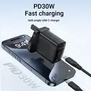 ACEFAST PD30W GaN USB-C Charger - Black image 2