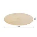 Set de Table Rond Tressé Beige image 0
