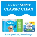 Andrex Complete Clean Toilet Tissues, 2-Ply, 6 XL Rolls image 2