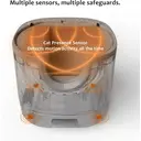 Furoomate Automatische Zelfreinigende Kattenbak Open Ontwerp met Geïntegreerde Veiligheidsbescherming image 4