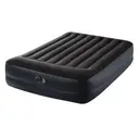 Intex Pillow Rest opgevulde luchtbed met ingebouwde pomp - 152 x 203 x 42 cm, zwart image 2