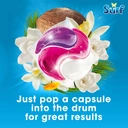 Surf 3in1 PODS, Washing Liquid Laundry Detergent Capsules, Coconut Bliss, 15 Washes image 1
