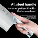 WANGMAZI Kitchen Knife Chef Knife Mulberry Knife Household sharp stainless Steel Meat Cutting image 5