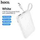 HOCO J134 5000mAh Power Bank- White image 1