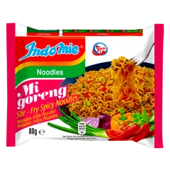 Indomie Mi Goreng Instant Noodles Hot & Spicy 80g