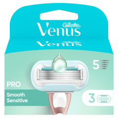 Venus Pro Smooth Sensitive Razor Blades x 3