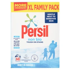 Persil Non Bio XL Family Pack 60 Washes 3.0kg