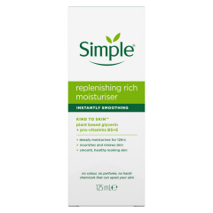 Simple Kind to Skin Replenishing Rich Moisturiser 125ml