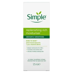 Simple Kind to Skin Replenishing Rich Moisturiser 125ml