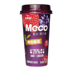 Xiang Piao Piao Meco Cherry and Berry Fruit Tea 400ml