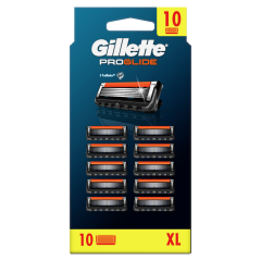 Gillette ProGlide Razor Refills for Men, 10 Razor Blade Refills