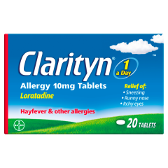 Clarityn Allergy & Hayfever Tablets 20s