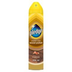 Pledge Expert Wood Care Polish Aerosol Classic 250ml