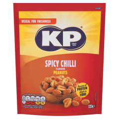 KP Spicy Chilli Peanuts 225g