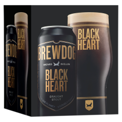 BrewDog Black Heart Draught Stout 4 x 440ml