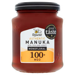 Rowse Authentic Manuka New Zealand Honey 100+ MGO 225g