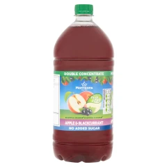 Morrisons Apple & Blackcurrant Squash Double Concentrate 1.5l