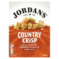 Jordans Country Crisp Chunky Nut Breakfast Cereal 500g