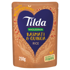 Tilda Wholegrain Basmati & Quinoa Rice 250g