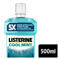 Listerine Essentials Cool Mint Mouthwash 500ml