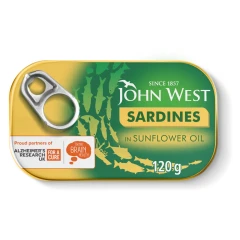 John West Sardines In Sunflower Oil 120g