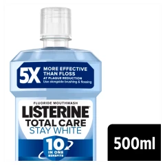 Listerine Total Care Stay White Arctic Mint Mouthwash 500ml