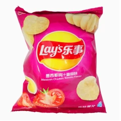 Lays Potato Chips Mexican Chicken Tomato flavour 70g