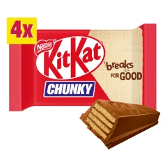 Kitkat Chunky Milk Chocolate 4 x 32g