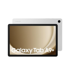 Samsung Galaxy Tab A9+ Android Tablet, 64GB Storage, Large Display, 3D Sound, Graphite, Silver (Not UK Version)