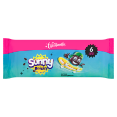 Whitworths Sunnny Raisin 6 x 42.5 g e