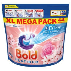 Bold Platinum PODS Washing Liquid Capsules 44 Washes, Cherry Blossom