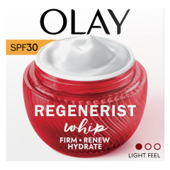 Olay Regenerist Whip Light As Air Touch Active Moisturiser SPF 30 50ml