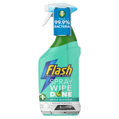 Flash Spray Wipe Done Apple Blossom Cleaning Spray 800ml