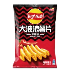 Lays Big Wave Potato Chips Spicy flavour 70g