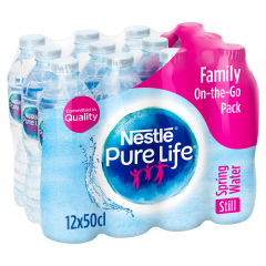 Nestle Pure Life Still Spring Water 12 X 500ml