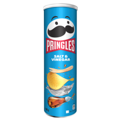 Pringles Salt & Vinegar Sharing Crisps 185g