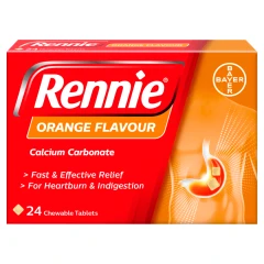 Rennie Orange 24 pack