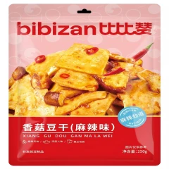 BIBIZAN Dried Mushroom Bean Curd spicy and hot flavour250g