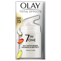 Olay Total Effects 7in1 Day Moisturiser With SPF15 & Niacinamide, 50ml