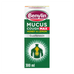 BENYLIN MUCUS COUGH MAX SYRUP HONEY & LEMON 300ML