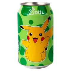 QDOL LIME FLAVOUR SODA - PIKACHU 330ml