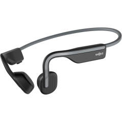 SHOKZ OpenMove S661 Bone Conduction Earphones for Running and Workout, Open-Ear, 6H Playtime, IP55 Waterproof - Grey