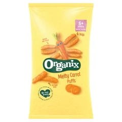 Organix Finger Foods Carrot Sticks 7+ Months Stage 2 4x18g