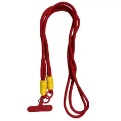 Mobile phone lanyard F1A Crossbody section 1.2m bright red