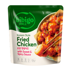 Bibigo Korean Style Fried Chicken with Sweet & Spicy Sauce 350g/pack