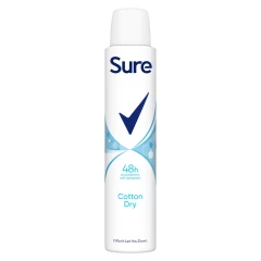 Sure  Anti-Perspirant Aerosol Cotton Dry 200 ml