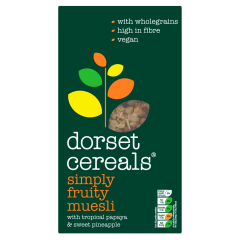 Dorset Cereals Simply Fruity Muesli Breakfast Cereal 630g