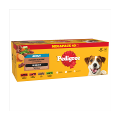 PEDIGREE Adult Wet Dog Food Farmers Selection In Gravy 40 x 100g Pouch