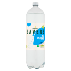 Morrisons Savers Diet Lemonade 2 Litre